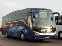 Setra 515 HD von GFB-Reisen aus Deutschland in Neubrandenburg am 11.11.2018