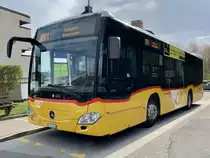 MB C2 K '10912'  AG 151 546  vom PU Rolf Stutz, Jonen am 19.4.21 beim Bahnhof Uitikon-Waldegg.