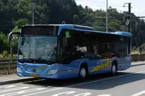 VS 1033, Mercedes Benz Citaro von Voyages Schmit, steht am Bahnhof in Ettelbrück.  21.07.2018