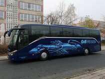 Setra 515 HD von GFB-Reisen aus Deutschland in Neubrandenburg am 25.11.2018