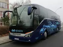 Setra 515 HD von GFB-Reisen aus Deutschland in Neubrandenburg am 25.11.2018