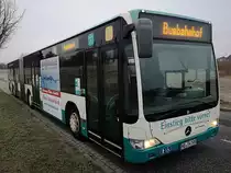 Mercedes Citaro II der Neubrandenburger Verkehrsbetriebe in Neubrandenburg am 25.11.2018