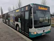 Mercedes Citaro II der Neubrandenburger Verkehrsbetriebe in Neubrandenburg am 25.11.2018