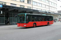 VB/TPB Nr. 183 (Mercedes Citaro Facelift O530) am 20.3.2021 beim Bhf. Biel/Bienne