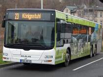 MAN Lion's City der VVR in Sassnitz am 02.12.2018