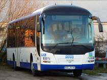 MAN Lion's Regio der MVVG in Neubrandenburg am 09.12.2018