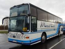 Van Hool T815 von AN-Trans Andrzej Krzysztofik aus Polen in Neubrandenburg am 09.12.2018