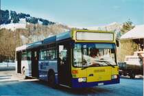 AFA Adelboden (LenkBus) Nr. 53/BE 611'224 Mercedes O 405N (ex VAG, D-Freiburg im Breisgau) am 24. Dezember 2008 Lenk, Metschbahnen