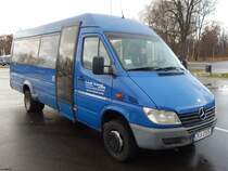 Mercedes Sprinter von Lech Travel aus Polen in Neubrandenburg am 09.12.2018