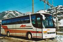 AZS Zweisimmen Nr. 2/BE 471'252 Setra am 24. Dezember 2008 Zweisimmen, Bahnhof
