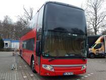 VDL Berkhof Axial DD von Nightline Tourservice GmbH aus Deutschland in Neubrandenburg am 15.12.2018