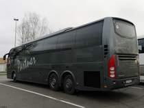 Volvo 9700 von Partner aus Polen in Neubrandenburg am 15.12.2018