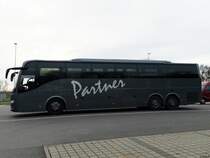 Volvo 9700 von Partner aus Polen in Neubrandenburg am 15.12.2018