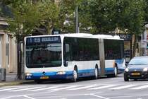 BU 9999, Mercedes Benz Citaro des VDL, unterwegs in der Stadt Luxemburg. 12.10.2013