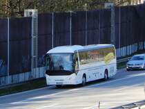 Neoplan Trendliner, AUBIZ Ausbildungszentrum & Fahrschule Berlin, Parforceheide 27.Apr.2021