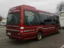 Mercedes Sprinter von Skret aus Polen in Neubrandenburg am 15.12.2018