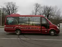 Mercedes Sprinter von Skret aus Polen in Neubrandenburg am 15.12.2018