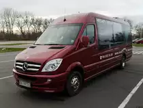 Mercedes Sprinter von Skret aus Polen in Neubrandenburg am 15.12.2018