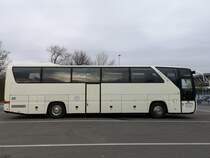 Mercedes Tourismo von Hentur aus Polen in Neubrandenburg am 15.12.2018