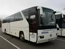 Mercedes Tourismo von Hentur aus Polen in Neubrandenburg am 15.12.2018