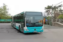 Stadtverkehr Maintal Mercedes Benz Citaro 1 Facelift G am 30.04.21. Ein Mitarbeiter hat es mir erlaubt die Fotos auf den Betriebshof zu machen. Dies ist der erste Maintaler Gelenkzug in den Hausfarben des Stadtverkehr Maintal