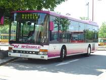 SETRA S 315 NF  W�hrle , 07.06.2007 Bretten Bahnhof