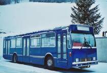 EAB Engelberg Nr. 6 Volvo/R&J (ex STI Thun Nr. 27; ex SAT Thun Nr. 27) am 26. Dezember 2008 Engelberg, Talstation Titlis (vermutlich bereits ausrangiert und wartet auf sein weiteres Schicksal!)