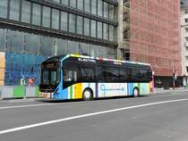 MZ 7728, Volvo 7900 EH, Wagen 625, am 20. Mai 2021 auf der Linie 14 beim Hauptbahnhof abgelichtet.