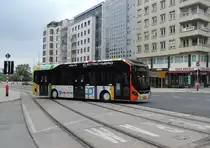 SL 3512, Volvo 7900 EH, Wagen 663, am 20. Mai 2021 auf der Linie 13 bei der Haltestelle Hamilius abgelichtet.