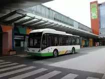 FB 9072, Van Hool New A 308, Wagen 209, am 20. Mai 2021 auf der Linie 12 beim Hauptbahnhof abgelichtet.