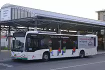 Stadtwerke Aschaffenburg / Wagen 182 (AB-VA 82) / Aschaffenburg, Hauptbahnhof/ROB / Mercedes-Benz O 530 C2 / Aufnahemdatum: 21.04.2021 / Werbung: Neska Bauträger GmbH