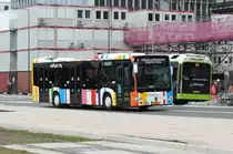VV 2057, Mercedes Citaro Ü C2 Hybridbus, am 20. Mai 2021 auf der Linie 7 in Luxembourg abgelichtet