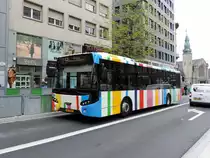 VV 2010, VDL Citea SLF 120, am 20. Mai 2021 auf der Linie 27 in Luxembourg abgelichtet