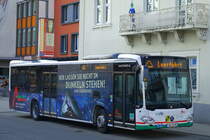 Stadtwerke Aschaffenburg / Wagen 176 (AB-VA 76) / Aschaffenburg, Hauptbahnhof/ROB / Mercedes-Benz O 530 C2 / Aufnahemdatum: 28.04.2021 / Werbung: Aschaffenburger Versorgungs GmbH (AVG)