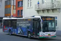 Stadtwerke Aschaffenburg / Wagen 176 (AB-VA 76) / Aschaffenburg, Hauptbahnhof/ROB / Mercedes-Benz O 530 C2 / Aufnahemdatum: 28.04.2021 / Werbung: Aschaffenburger Versorgungs GmbH (AVG)