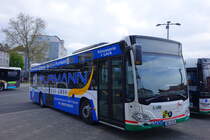 Stadtwerke Aschaffenburg / Wagen 196 (AB-VA 96) / Aschaffenburg, Luitpoldstr. (Hst Stadthalle) / Mercedes-Benz O 530 C2 hybrid / Aufnahemdatum: 28.04.2021 / Werbung: Purmann Karosseriebau, Leiblein u. Goymann Rechtsanwälte (Heck)