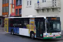 Stadtwerke Aschaffenburg / Wagen 163 (AB-VA 63) / Aschaffenburg, Hauptbahnhof/ROB / Mercedes-Benz O 530 II / Aufnahemdatum: 29.04.2021 / Werbung: Stengers Bembelchen