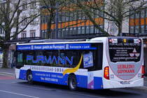 Stadtwerke Aschaffenburg / Wagen 190 (AB-VA 90) / Aschaffenburg, Hauptbahnhof/ROB / Mercedes-Benz O 530 C2 / Aufnahemdatum: 29.04.2021 / Werbung: Purmann Karosseriebau, Leiblein u. Goymann Rechtsanwälte (Heck)