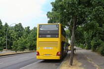 MAN Lion's City DD der BVG in Berlin Rudow an der Endhaltestelle am 02. Juli 2021.