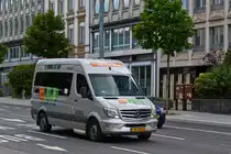 GC 8810, Mercedes Benz Sprinter von Carbon, aufgenommen in der Stadt Luxemburg. 07.2021