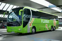 MAN Lion's Coach Supreme vom 'Reisebüro und Omnibusbetrieb Karsten Brust'/ Flixbus,Berlin, bereits im April 2016.