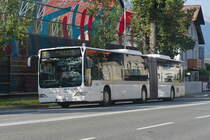 Mercedes-Benz O 530 II (Citaro Facelift) der Innsbrucker Verkehrsbetriebe (Bus Nr. 837) als Linie T in der Amraser-See-Straße. Aufgenommen 12.7.2021.