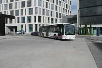 Postauto/PU Vögtlin-Meyer Nr. 118/PAG-ID: 5678 (Mercedes Citaro Facelift O530) am 12.6.2021 beim Bhf. Brugg/Campus