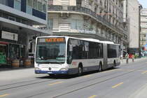 tpg Nr. 1116 (Mercedes Citaro Facelift O530G) am 19.6.2021 in Genève, Bel-Air