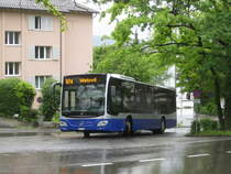 VZO Nr. 19 (Mercedes Citaro C2 O530 Hybrid) am 17.5.2021 beim Bhf. Herrliberg-Feldmeilen West.