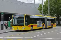 Mercedes Citaro 59 der BLT, auf der Linie 47, bedient die Haltestelle St. Jakob. Die Aufnahme stammt vom 30.06.2021.