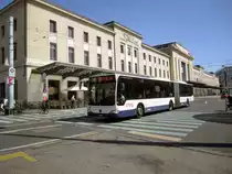 tpg Nr. 111 (Mercedes Citaro Facelift O530G) am 11.7.2021 in Genève, Gare-Cornavin.