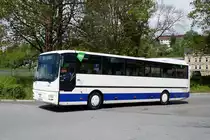 Bus Aue / Bus Erzgebirge: MAN ÜL (ASZ-BV 71) der RVE (Regionalverkehr Erzgebirge GmbH), aufgenommen im Mai 2021 am Bahnhof von Aue (Sachsen).
