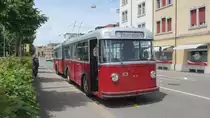 Extrafahrt vom 31. Mai 2015 mit FBW Oldtimer Nr. 101 beim Depot Deutweg.