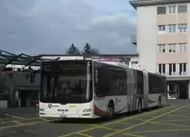 Ein MAN Lion’s City in Bremgarten, Obertor am 28.02.2015.